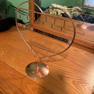 Heart jewelry organizer